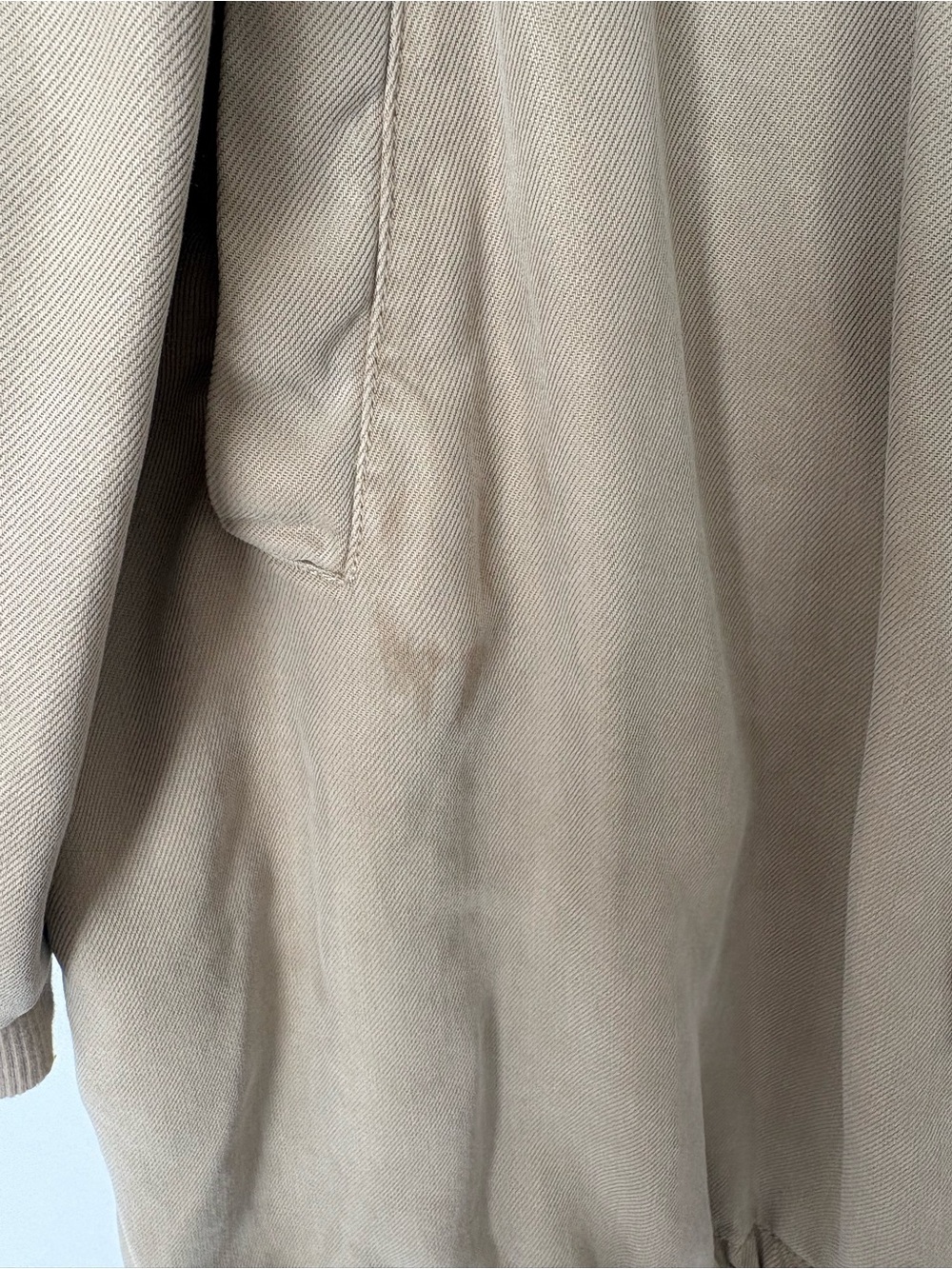 BKE Utility Trench Coat Grunge Bohemian Indie M - Picture 2 of 6